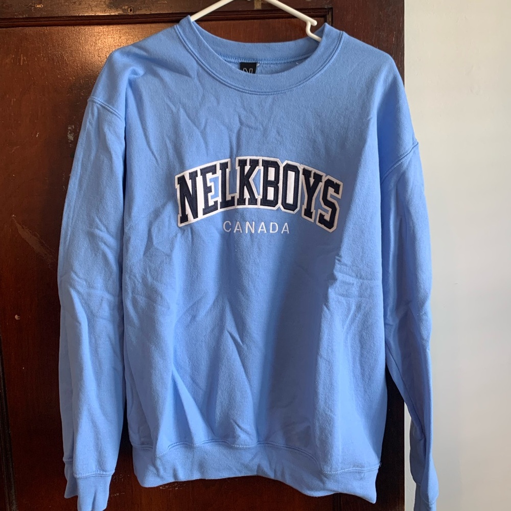 NELKBOYS Baby Blue Crewneck